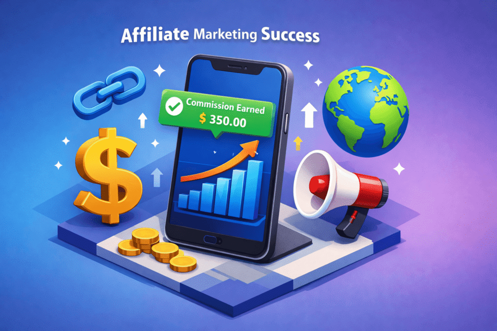 Affiliate Marketing for Beginners (2026): A Step-by-Step Roadmap to Success