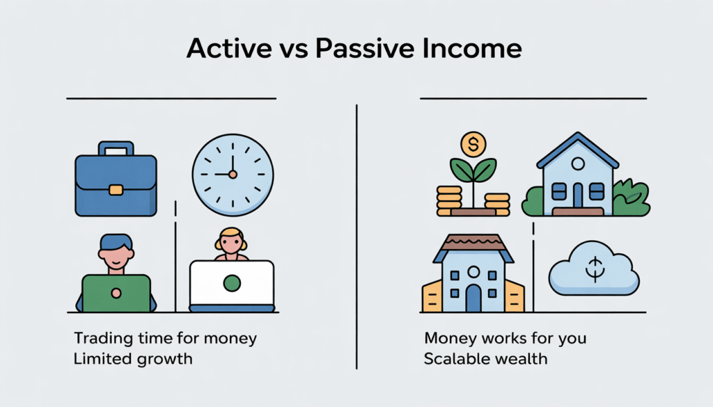 active vs passive income
